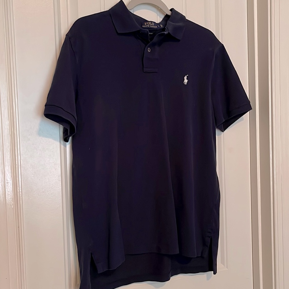 Polo Ralph Lauren Navy Large Polo Shirt